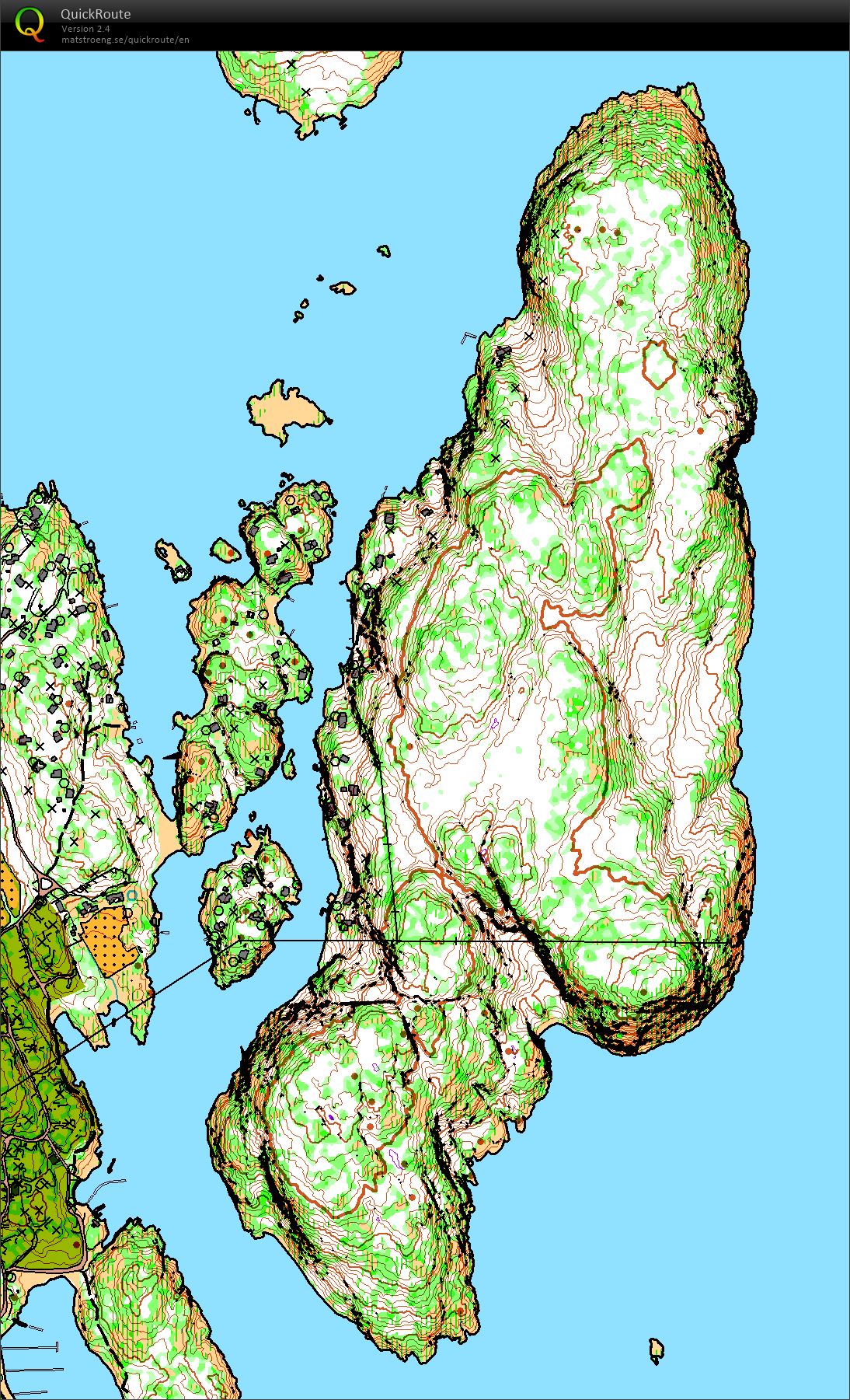 Path Survey on Løperholmen (2016-09-04)