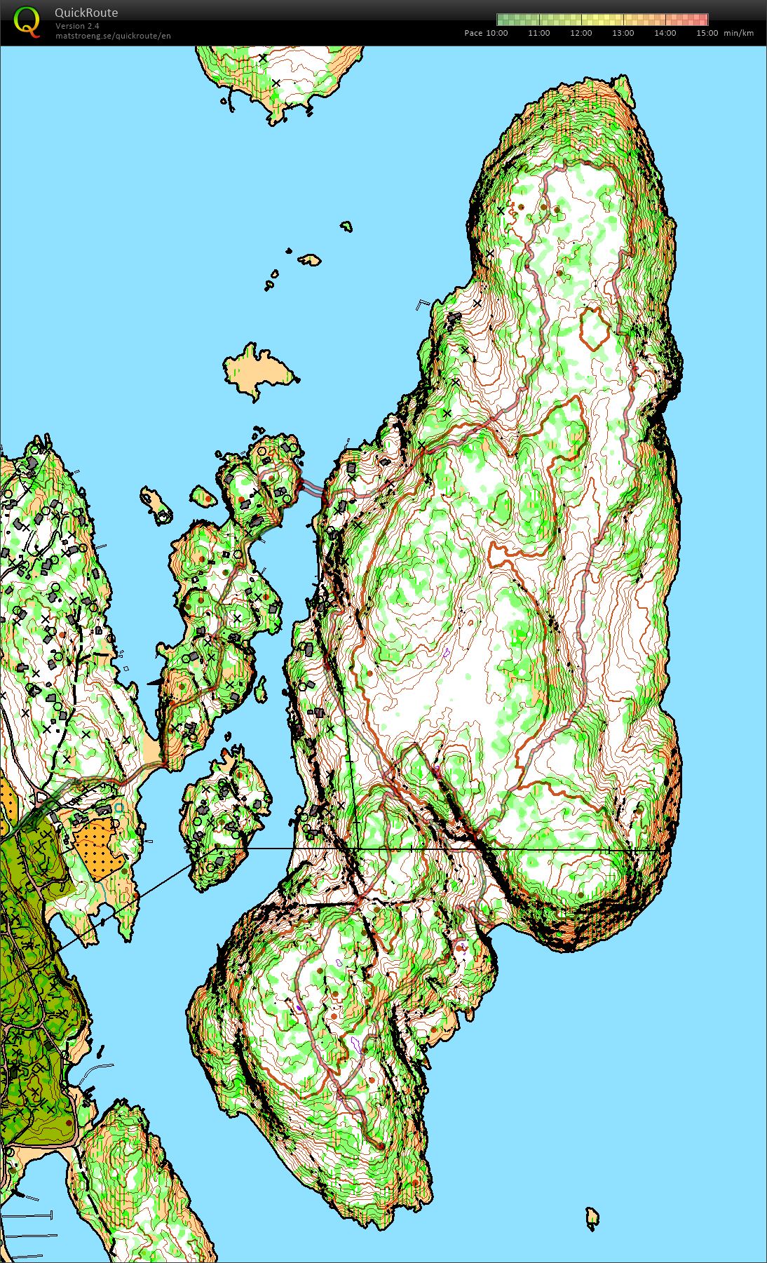 Path Survey on Løperholmen (2016-09-04)