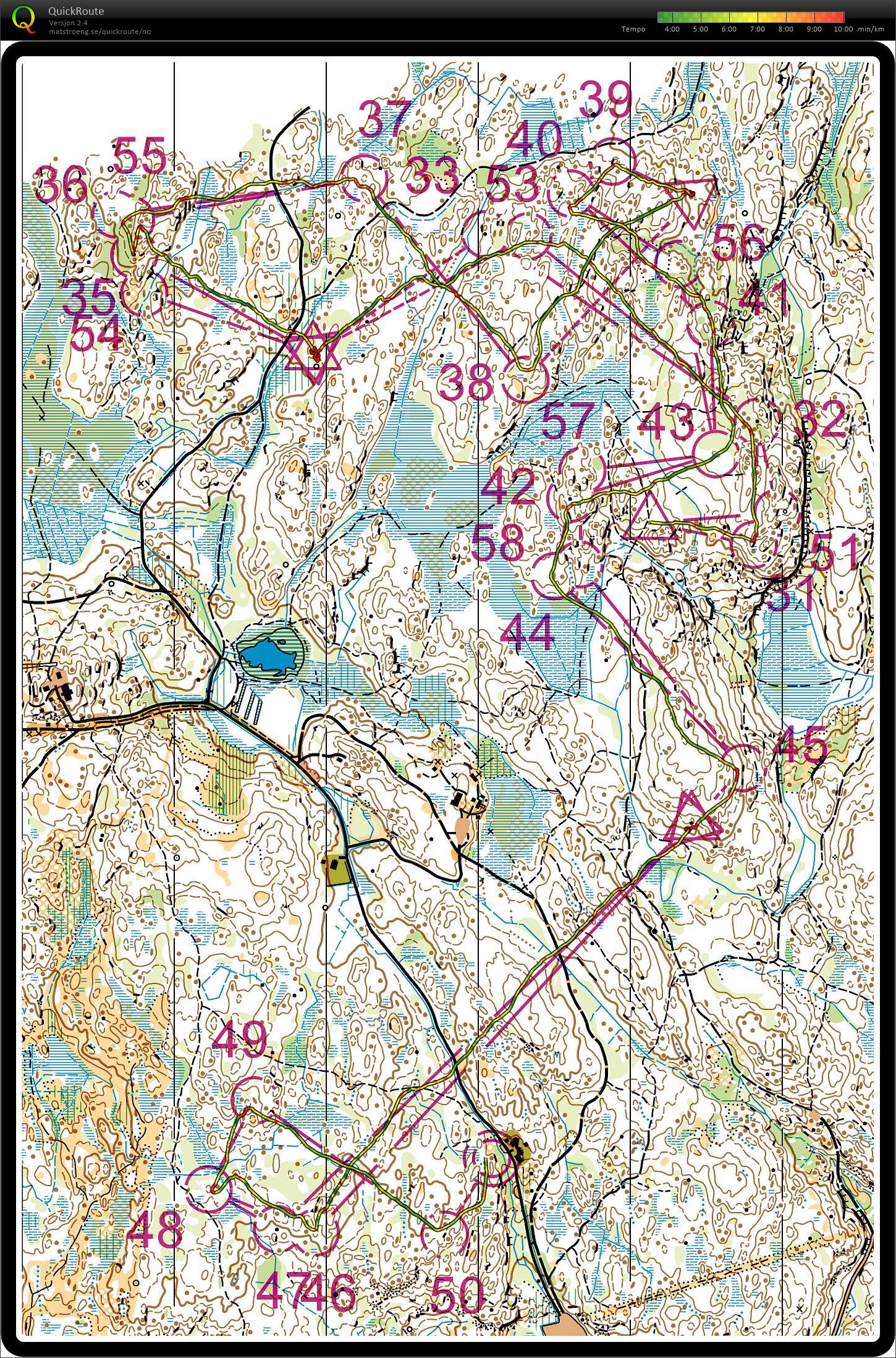 Stafettøkt Mossemarka (08/03/2020)