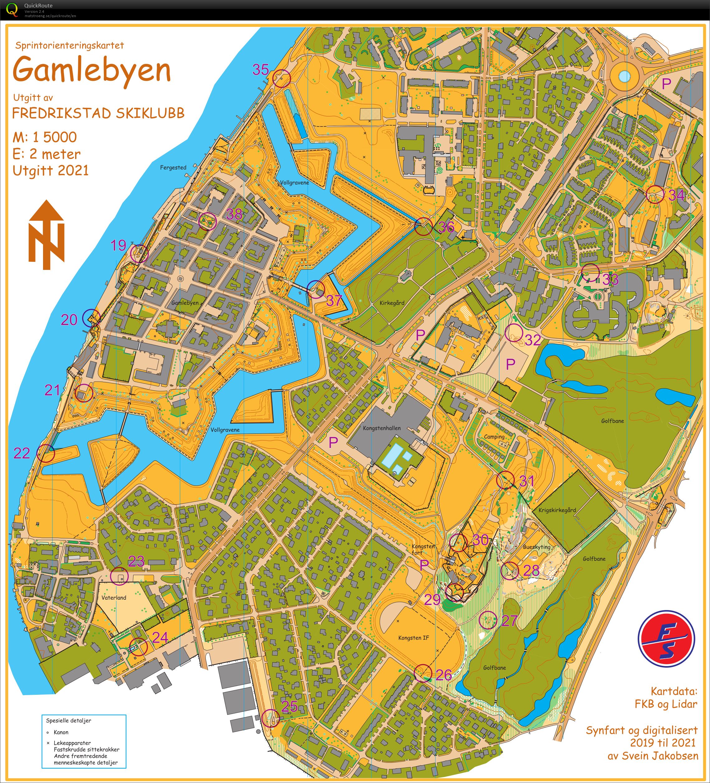 Stolpejakten Gamlebyen (18/07/2022)