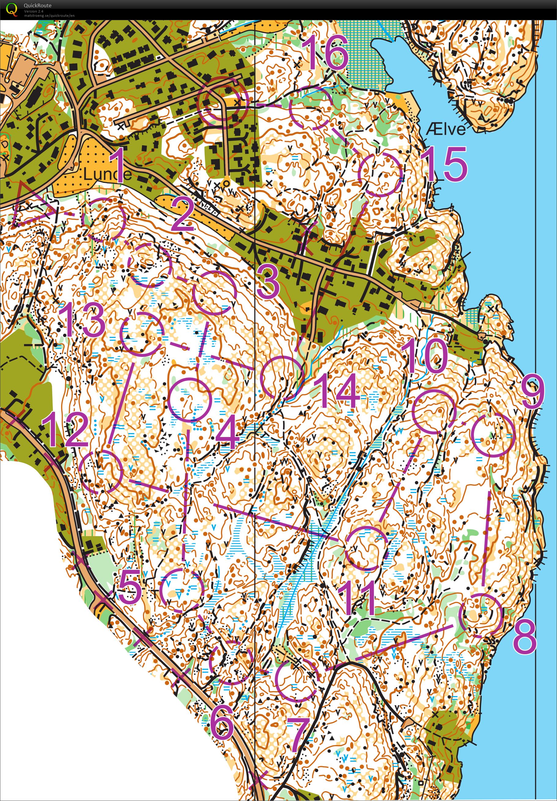 Hovedløp test løype (2024-07-20)