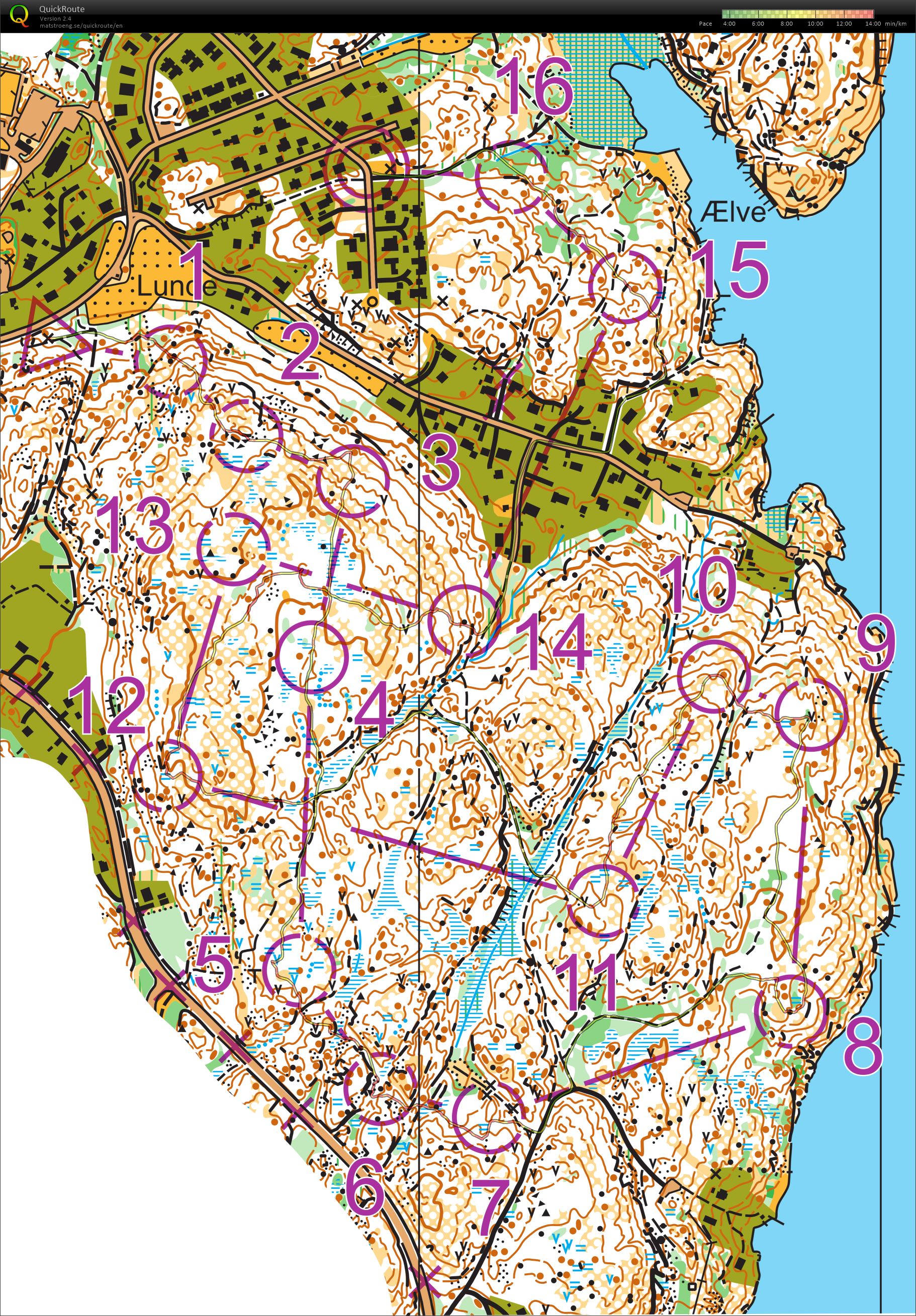 Hovedløp test løype (20-07-2024)