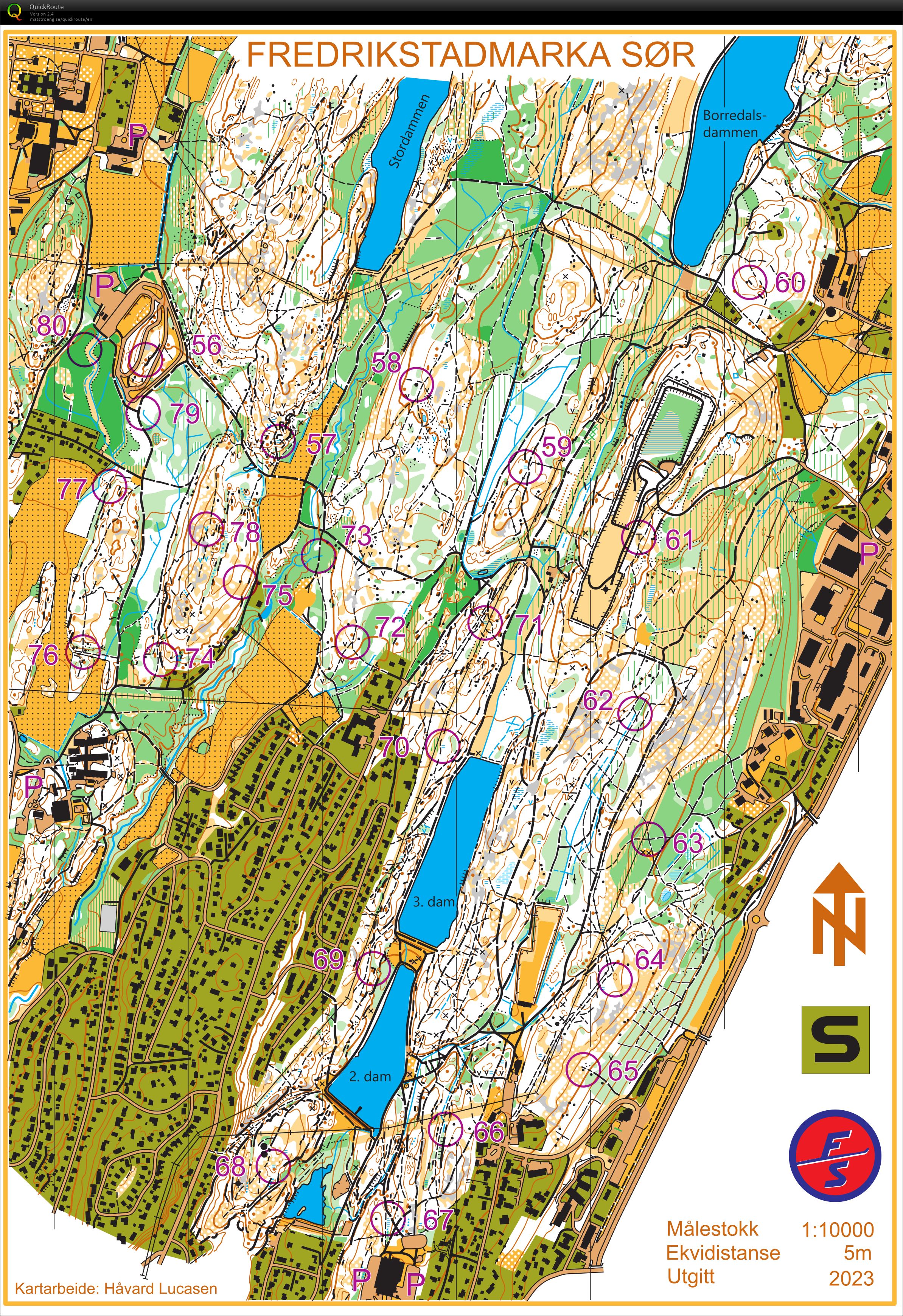 Stolpejakt MTBO (05-08-2024)