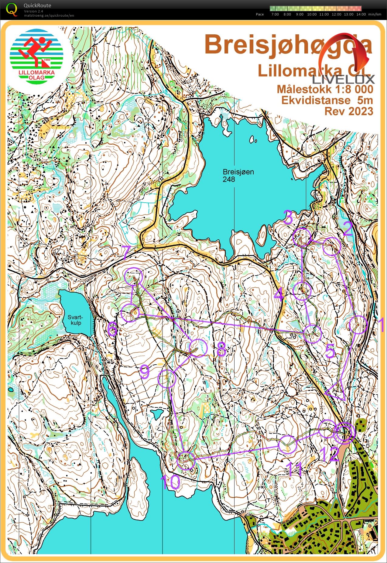 Tour of Lillomarka #13 (2024-09-09)