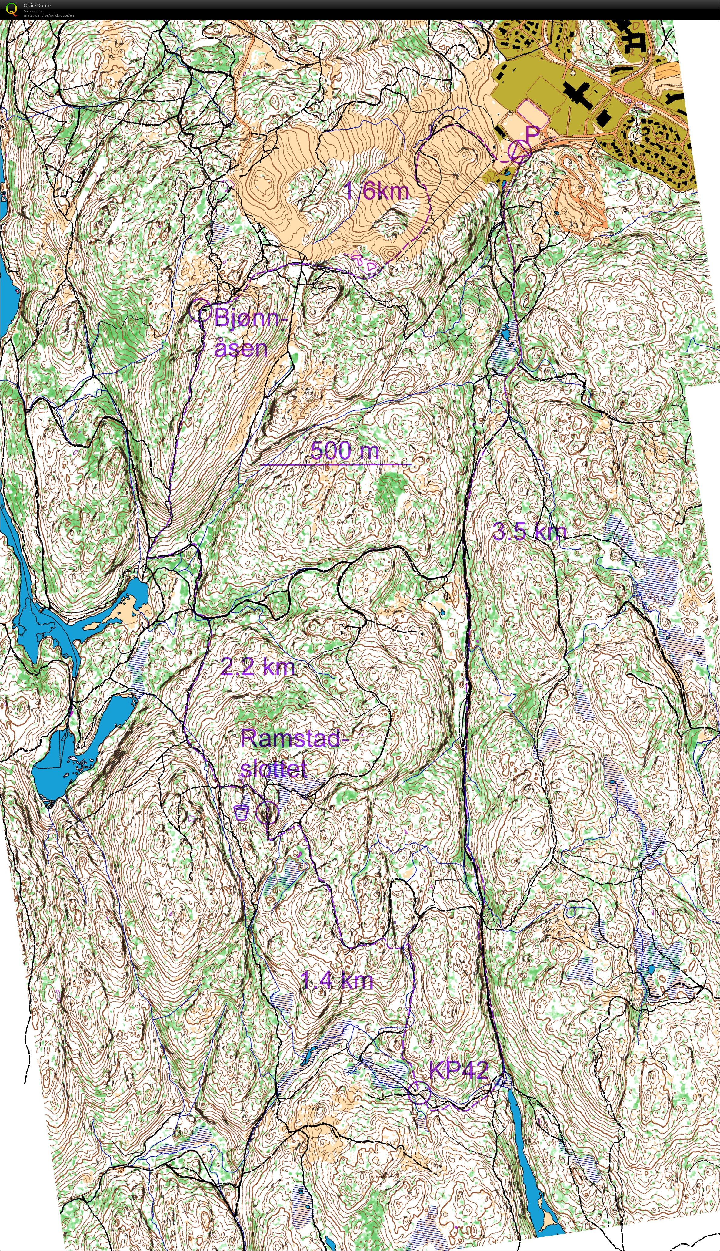 Kjentmannstur til Kommunehytta, KP42 (2024-09-12)