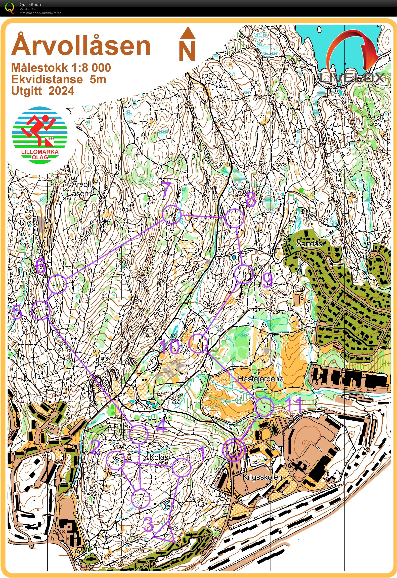 Tour of Lillomarka - løp 2 (05/05/2025)