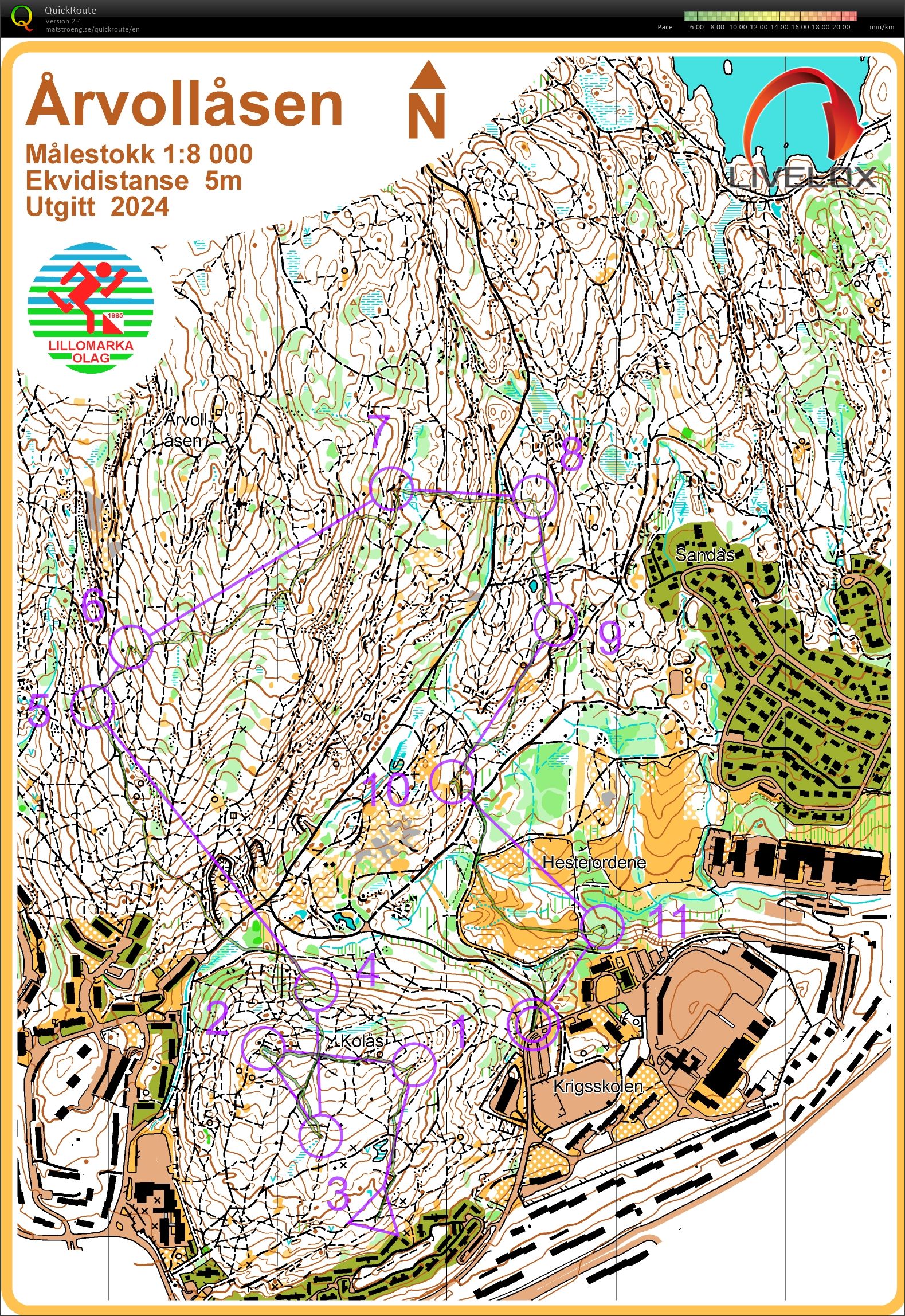 Tour of Lillomarka - løp 2 (05/05/2025)