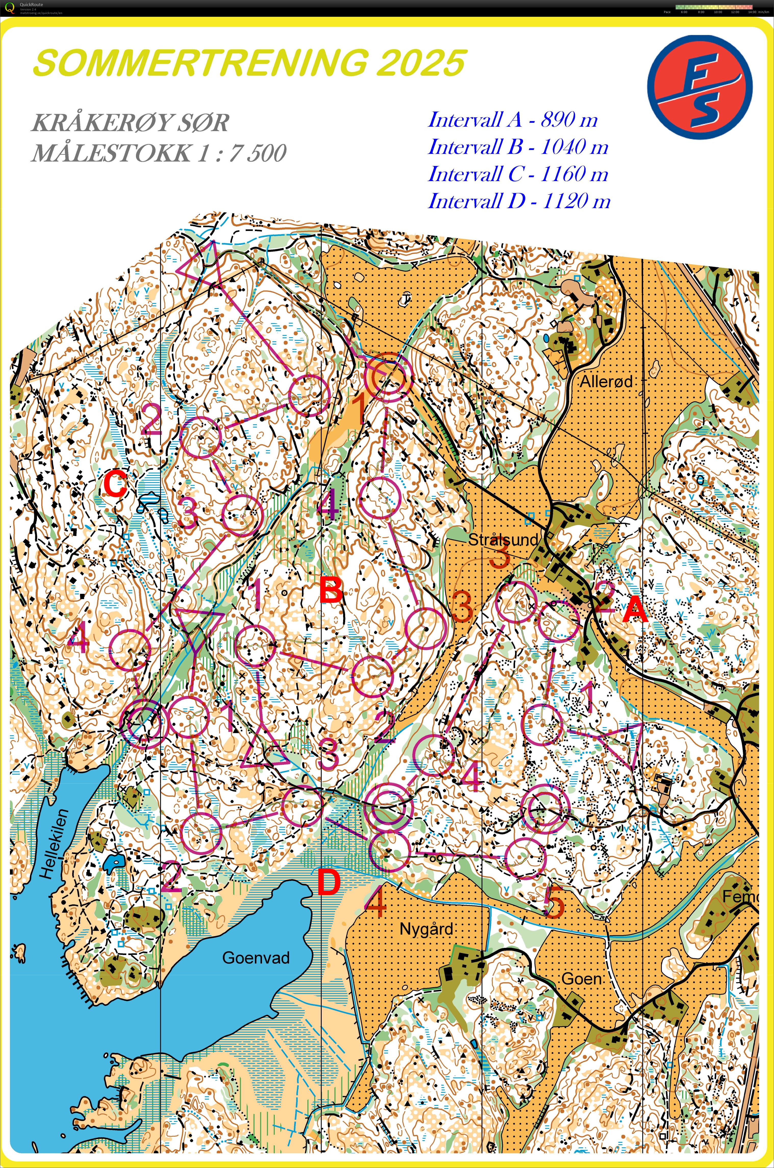 FSK Summer training - Kråkerøy intervals (08/07/2025)