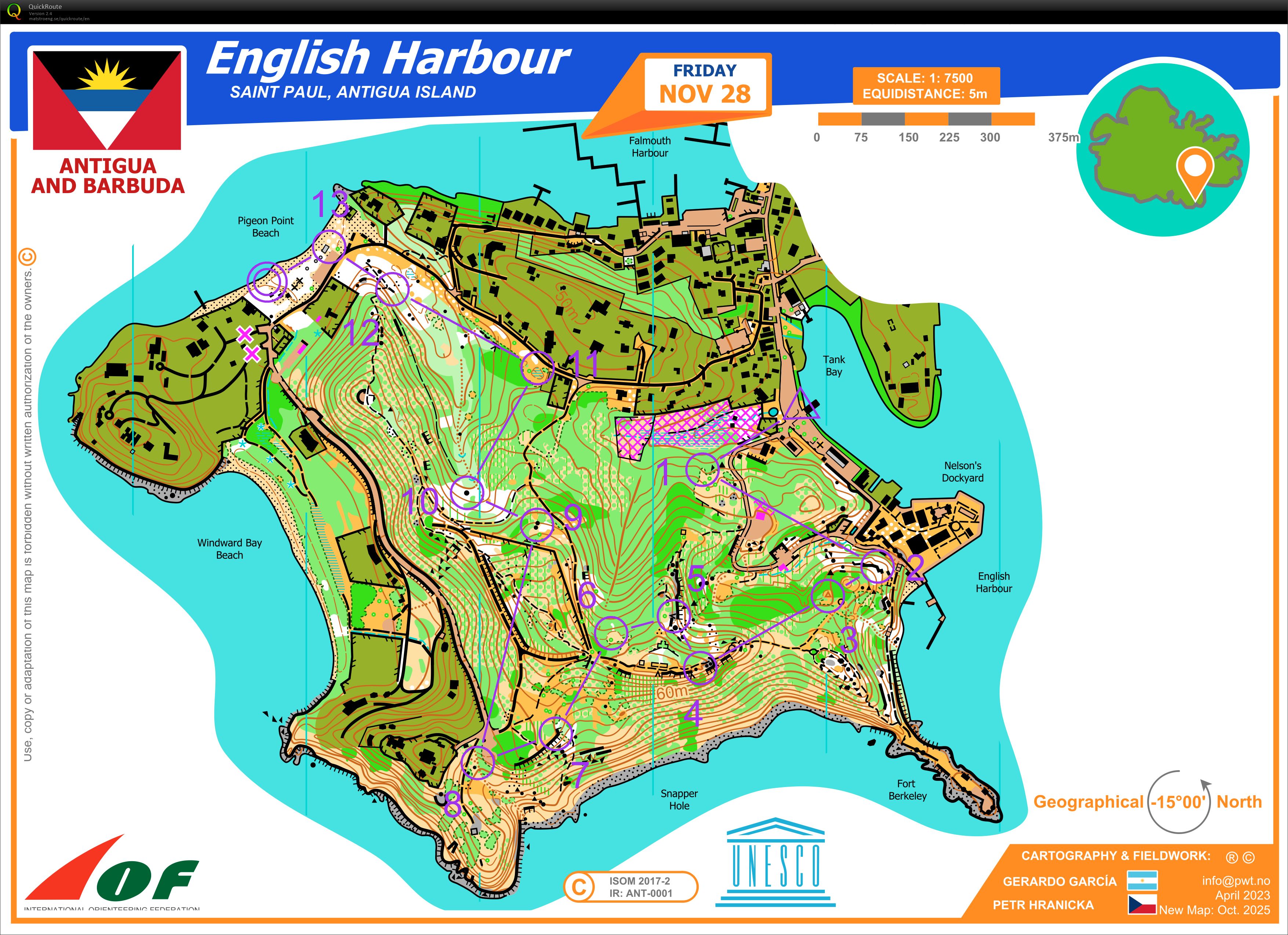 PWT Cruise 1 - English Harbour Antigua (28/11/2025)