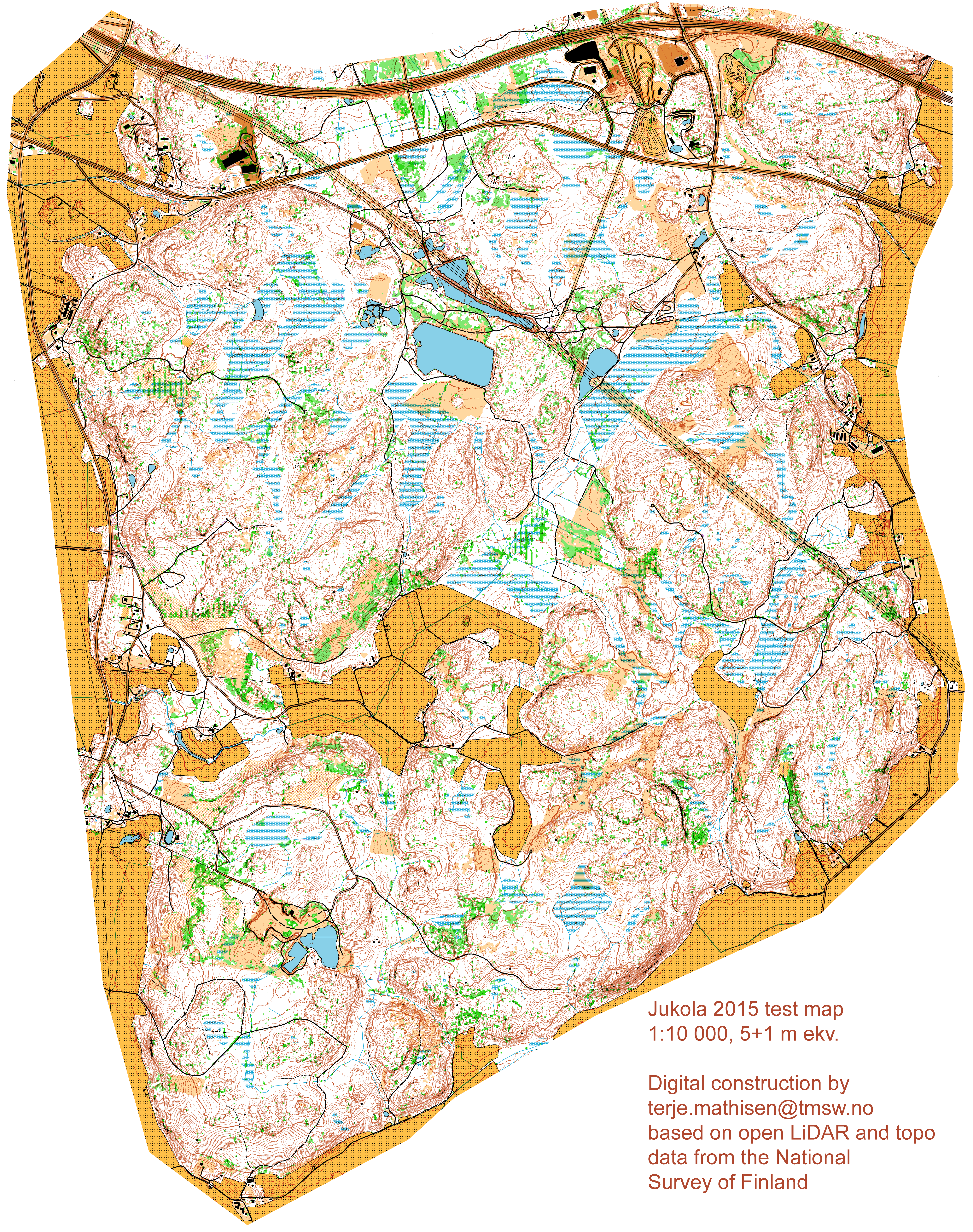 Jukola 2015 test map ver 2 (19.06.2014)